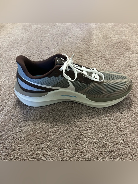 Nike Air Zoom Structure 25 Premium Running Shoes Dark Stucco Men’s Size 14